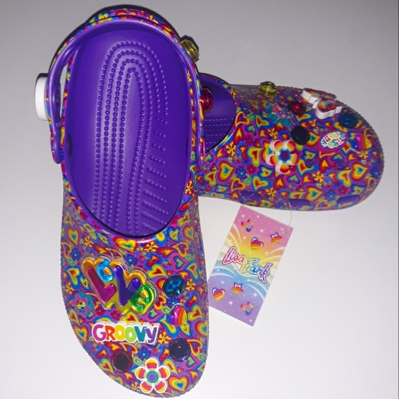 (New) Lisa Frank Crocs (M8/W10) - Picture 11 of 15